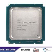 ใช้ Intel E5 Xeon 2697 V2 2.7Ghz 30M QPI 8GT/S LGA 2011 SR19H C2 E5 2697V 2เครื่องประมวลผลซีพียู100% การทำงานปกติ