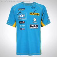 ✼♘ Leopold Reynolds เสื้อกีฬารักบี้ ลาย Fernando Alonso Rugby Jersey สไตล์เรโทร ไซซ์ S-5XL เสื้อบอล เสื้อกีฬาผู้ชาย เสื้อฟุตบอล เสื้อบอลวินเทจ