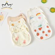 I LOVE DADDY & MUMMY Yếm Trẻ Sơ Sinh Bằng Cotton Mềm Mại Quần Áo Cho Trẻ