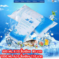 เจลเก็บความเย็น ไอซ์เจล น้ำแข็งเทียม ไอซ์แพค เจลเย็น Ice pack Ice gel กระเป๋าเก็บความเย็น น้ำนม แม่ ผัก ผลไม้ อาหาร เครื่องดื่ม ให้เย็น