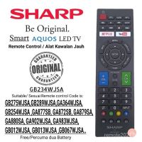 ของแท้ Sharp Aquos รีโมตคอนโทรลสมาร์ททีวี Led พร้อม NETFLIX YouTube GB234WJSA