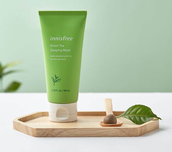 Innisfree Green Tea Sleeping Mask พร้อมส่งค่า Lazada.co.th