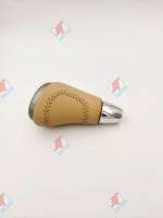 [ รถยนต์ ]หัวเกียร์ ออโต้ หนังสีเบจ ( สีครีม )  [ ของแท้ ] Chevrolet Aveo 96473965 GEAR KNOB-A/T INTERIOR COLOR BEIGE