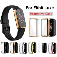 Fitbit Luxe Screen Protector Case for Fitbit Luxe Ultra Slim Soft Smart watch Cover for Fitbit Luxe Protective Bumper Shell band