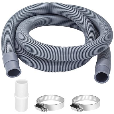 Drain Hose Extension for Washing Machines,2M Drain Hose Universal Washing Machine Hose,Drain Hose Dishwasher Extension