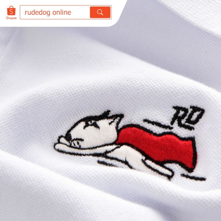 miinshop-เสื้อผู้ชาย-เสื้อผ้าผู้ชายเท่ๆ-rudedog-polo-ส่งฟรี-เสื้อโปโล-ชาย-หญิง-รุ่น-mini-falcon-ของแท้-100-เสื้อผู้ชายสไตร์เกาหลี