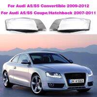 โคมไฟอัตโนมัติ A5เคสสำหรับ Audi 2008-2011ฝาครอบไฟหน้ากระจกหน้าสำหรับป้องกันรถยนต์หลอดไฟหน้าโคมไฟฝาปิดเลนส์กรอบโป๊ะ