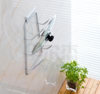 ◄❏♞ Wall Mounted Aluminium Kitchen Organizer Storage Shelf Rack for Dish and Pot lid cover holder shelves Accessories Organizador