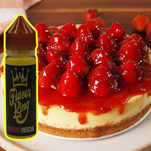 VAPE Flavor King 50ml Strawberry Cheesecake 4mg VAPE JUICE VAPEJUICE