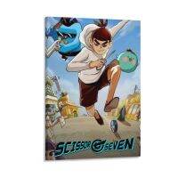 【CC】✚❈┅  Scissor Canvas Painting decorative frames wall room canvases anime poster ornaments for home