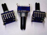 Original/ 2022 Ш❒ Original ญี่ปุ่น ALPS 14ประเภท Potentiometer B50K B100K คู่เจ็ดฟุตความยาวเพลา20มม.