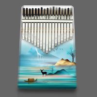 【YF】 17 Keys Kalimba Spruce Wood Thumb Musical Instrument Children Kids Adults Beginners Gifts