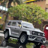 1:24 Jeeps Wrangler ถัง300รถโลหะผสมรุ่นรถยนต์ไดคาสท์โลหะรถออฟโร้ดรุ่นรถยนต์จำลองสูงคอลเลกชันของเล่นเด็กของขวัญ