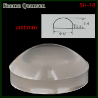 Fnama 1PC PMMA Plano เลนส์อะคริลิคใสคอนเดนเซอร์สำหรับซูมไฟฉาย LED โคมไฟจักรยาน