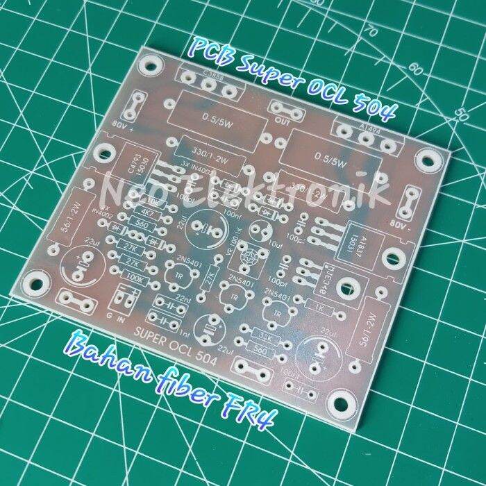 Murah pcb super ocl 504 pcb SOCL 504 bahan fiber fr4 Keren | Lazada