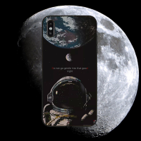 นักบินอวกาศ NASA Moon Tide เคสโทรศัพท์ Apple 12 Huawei Vivo Xiaomi OPPO Samsung Glory ทุกรุ่น