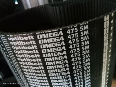 สายพาน OPTIBELT OMEGA 475-5M 9 mm, 15 mm, 25 mm