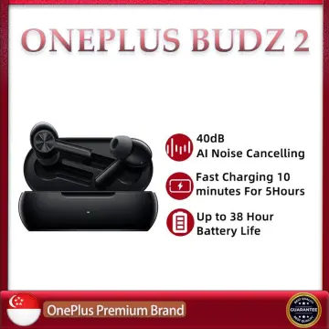 OnePlus Buds Z2 Bluetooth Truly Wireless in Ear Earbuds with mic, (Pearl  White)