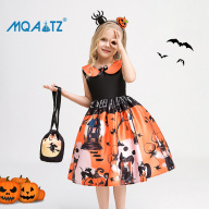 MQATZQuần Áo Trẻ Em Halloween Cổ Búp Bê Hóa Trang Cho Bé Gái Váy Trình thumbnail