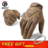 Tactical Military Gloves Army Paintball Shooting Combat Bicycle Rubber Protective Anti-Skid Full Finger Glove Men Women