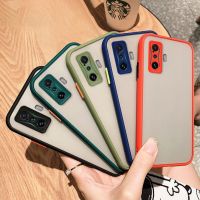 ◄❃☸ เคส เลนต์กล้อง ขอบสีหลังด้าน กันกล้อง Xiaomi Mi POCO M5 M5s C40 X5 Pro X4 F4 F3 X3 GT 4G 5G 2023