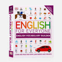 Vocabulary guide spot DK everyone learns English original self-study textbook English for everyone English Vocabulary Builder vocabulary book graphic dictionary IELTS TOEFL book