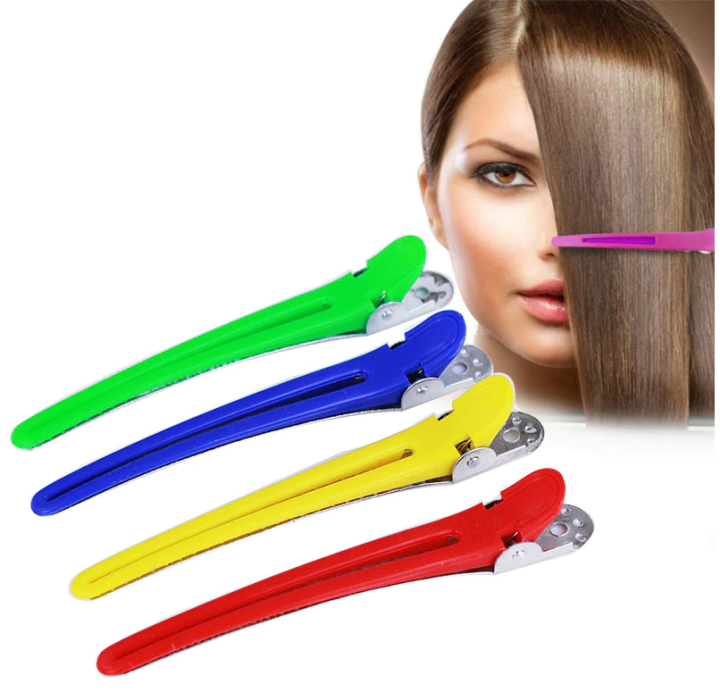 4Pcs/Set (hair clip) Holding Hairstyle Clips Barber Salon Flat Duck Mouth Hairpins Single Prong Hair Cutting Accessories Hairdressing Tools | Lazada 4Pcs/Set (hair clip) Holding Hairstyle Clips Barber Salon Flat Duck Mouth Hairpins Single Prong Hair Cutting Accessories Hairdressing Tools | Lazada