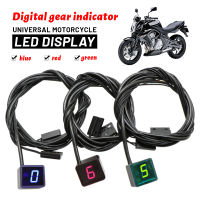 3สี Universal 8 SPEED DIGITAL Gear INDICATOR strong รถจักรยานยนต์จอแสดงผล SHIFT LEVER SENSOR สำหรับ Honda สำหรับ Yamaha สำหรับ Suzuki