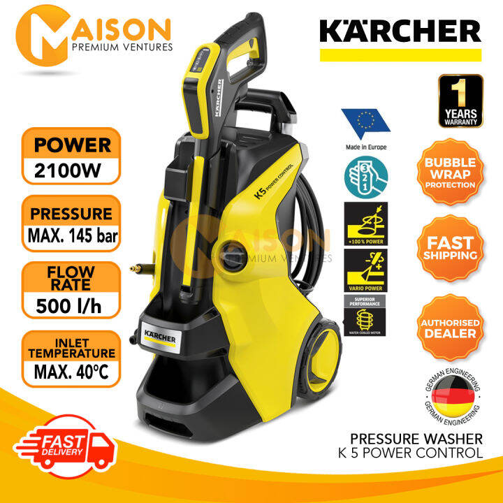 Karcher K 5 Power Control Pressure Washer 2100w Lazada 7869