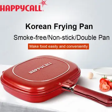 Happycall Double Pan 2.0 (Detachable) Jumbo Grill - Pink