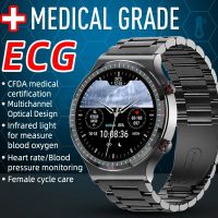 ∋ 2023 New ECG PPG Smart Watches Men Automatic Infrared Blood Oxygen Heart Rate Blood Pressure Health Smartwatch For Xiaomi Huawei