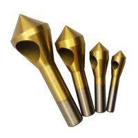 สำหรับไทเทเนียม Countersink Deburring เจาะ Taper Hole Cutter เครื่องมือ High SpeedSteel 4241 Countersink เจาะสำหรับตัด