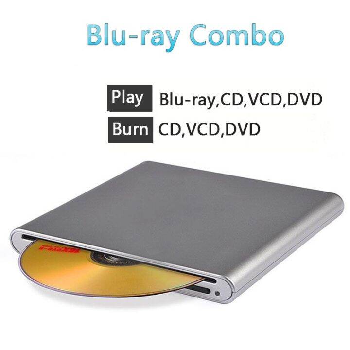 External 3D BluRay Burner DVD Writer Drive USB 3.0 Blu Ray Drive
