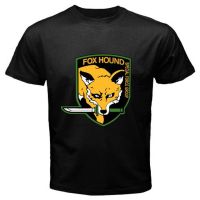 เสื้อยืดโอเวอร์ไซส์Short Tops Fox Hound Foxhound Special Force Metal Gear Solid MenS T ShirtS-4XL  BW50