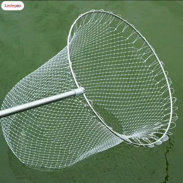 Outdoor sport Fishing Net 150CM-170CM Retractable Telescoping Aluminum  Alloy Pole Fly Landing