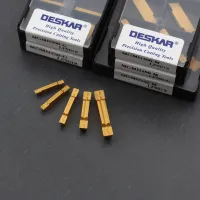 DESKAR MGMN200-G MGMN250-M MGMN300-M MGMN400-M MGMN500-M LF9018 สล็อตคาร์ไบด์แทรกเครื่องกลึง CNC เซาะร่องตัดสําหรับชิ้นส่วนเหล็ก