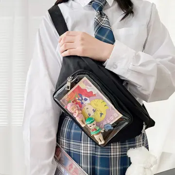 Buy Ita Bag Shoulder Crossbody Bag Clear Window Purse Anime Fashion Bag  DIY Cosplay Comic Con Online at Lowest Price in Ubuy India B07SH4WHWX