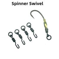 20pcs Carp Fishing Spinner Swivel Ronnie Rig Size 11 Accessories Terminal Tackle For Hair Rigs Popup Accessories