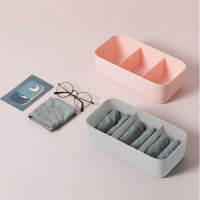 Storage box five compartment storage box clothing socks underwear storage box three compartment underwear storage box