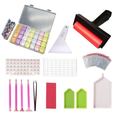 【CW】 5D Painting Tools and Accessories Kits pen Clay Tray stylo Embroidery sets