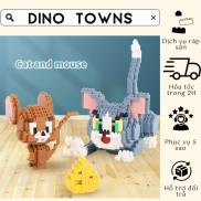 Mô Hình Lắp Ráp Hoạt Hình Tom & Jerry Dễ Thương Cho Bé By Dino