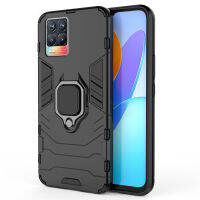 เคส  Realme 8 Pro Case ชุดเกราะกันกระแทก Slim Rugged Hybrid Hard Plastic + Tpu Bracket Magnet 360 Ring Holder ฝาหลัง