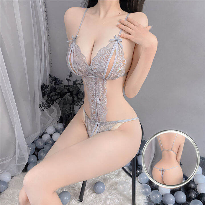 Sexy Costume For Woman Sex Nighties Women Sleep Wear Sex Silk Sleepwear