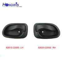 82610-22000สีดำภายในมือจับประตูสำหรับ HHYUNDAI ATOS 1997-2005สำหรับ Accent 1.5L 1995-1999 82620-2200 8261022000