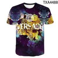 New Short Sleeve T-Shirt for Men popular logo Trend Print Loose Casuals Shirt for Mens Summer Top