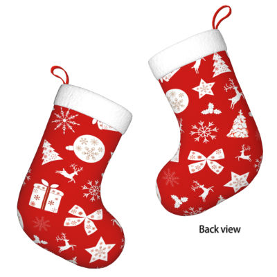 Decorative socks 1 pair of winter plush socks plush Christmas socks thickened warm home socks New Year gifts