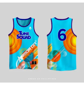 Space Jam 2 Jersey Men James #6 Cosplay Tune Squad Basket Shirt