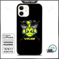 Valentino Rossi Vr 46 Artwork Phone Case for iPhone 14 Pro Max / iPhone 13 Pro Max / iPhone 12 Pro Max / XS Max / Samsung Galaxy Note 10 Plus / S22 Ultra / S21 Plus Anti-fall Protective Case Cover