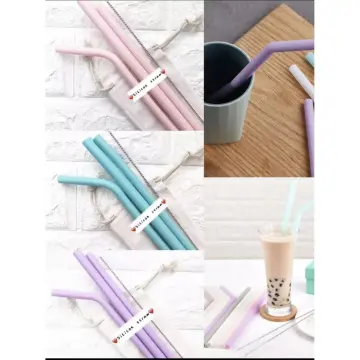 6pcs Silicone Straw Tip Covers Silicone Straw Stoppers Reusable Drinking Straw  Caps Decors 