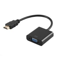 【♕】 Shajalal Trading HDMI ตัวผู้ไปเป็นพอร์ตรับสัญญาณภาพคุณภาพสูงแบบตัวเมียขบวนปรับภาพแบบวีดิทัศน์กระบวนการผสมสีจากแม่สีกับอะแดปเตอร์ตัวแปลงวิดีโอ VGA 1080P สำหรับพีซี-